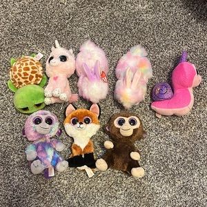 Lot of 8 beanie boos